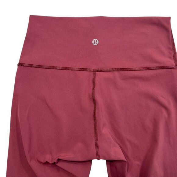 Lululemon Wunder Under High Rise 7/8 Tight 25" Inseam Misty Merlot Size 6 - Picture 5 of 6